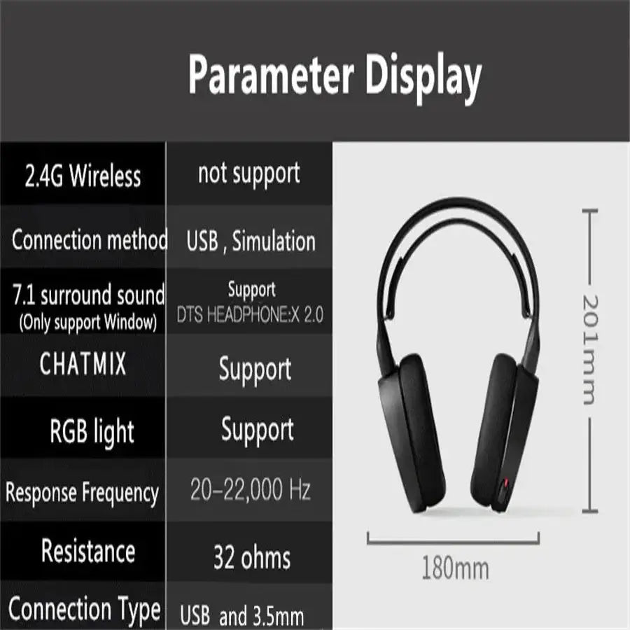 Arctis 5 RGB 7.1 Gaming Headset - 9eight5