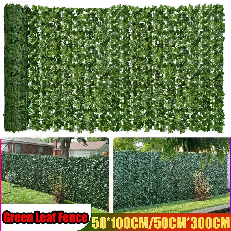 Artificial Green Leaf Fence Privacy Panels – 1M/3M - SS