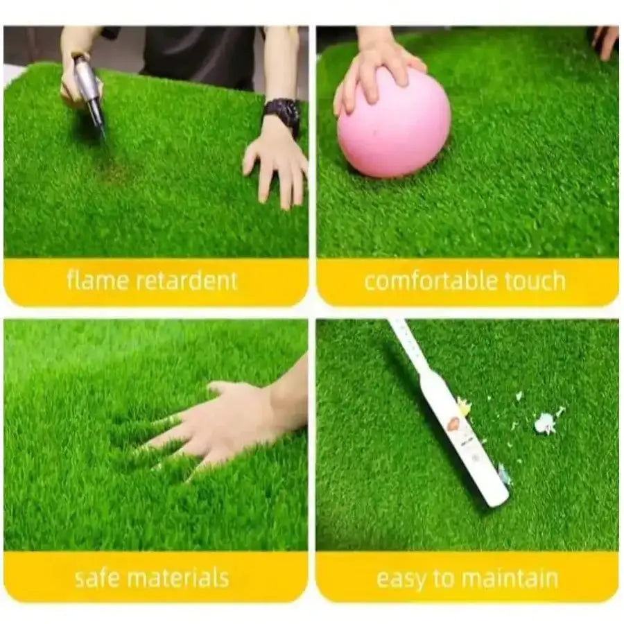 Artificial Indoor & Outdoor Synthetic Grass Mat (1–5m) - SS