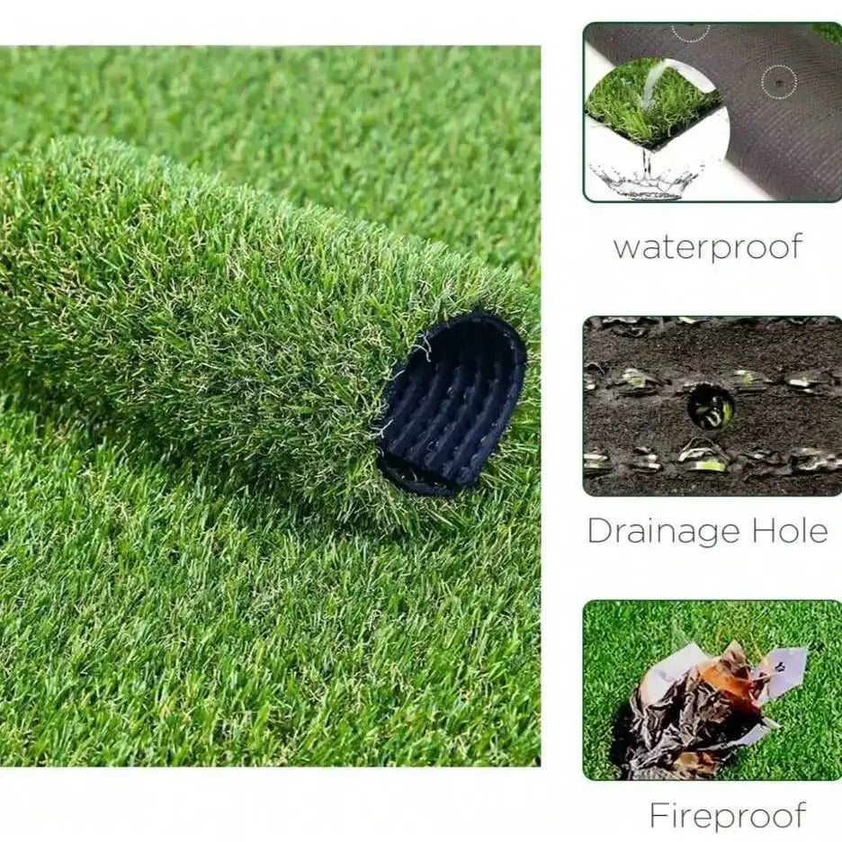 Artificial Indoor & Outdoor Synthetic Grass Mat (1–5m) - SS