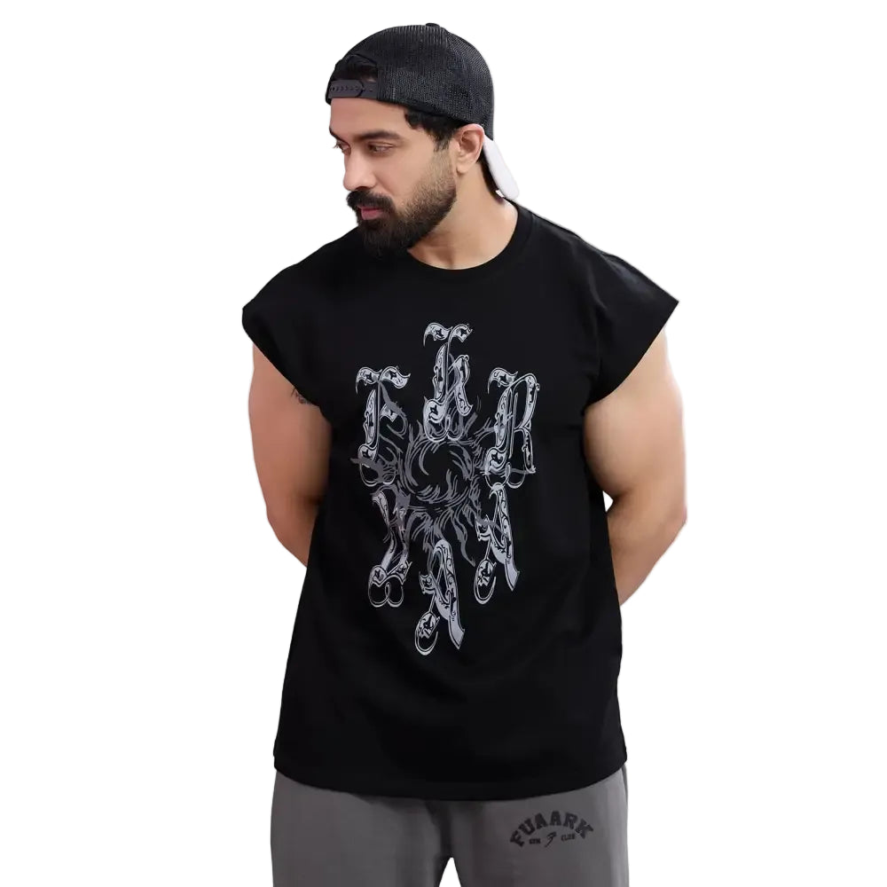 Ash Capsleeves Tank Black - Vest
