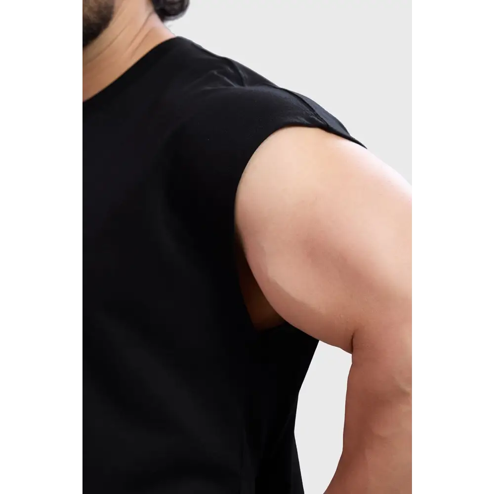 Ash Capsleeves Tank Black - Vest