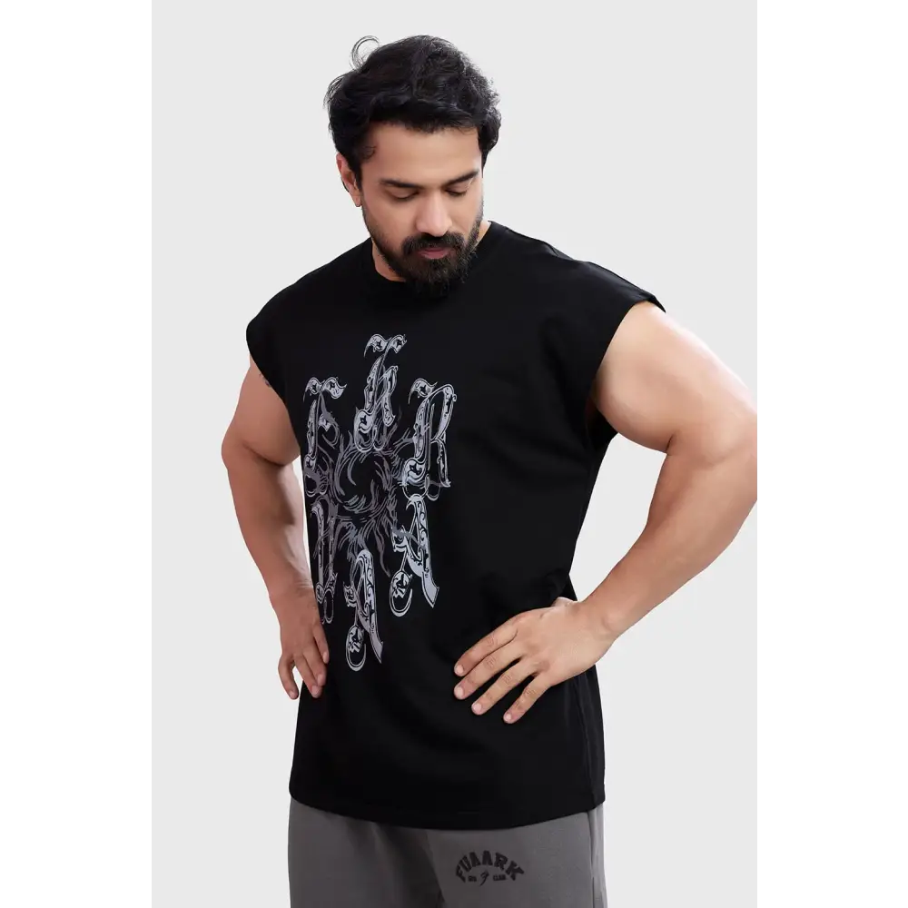 Ash Capsleeves Tank Black - Vest