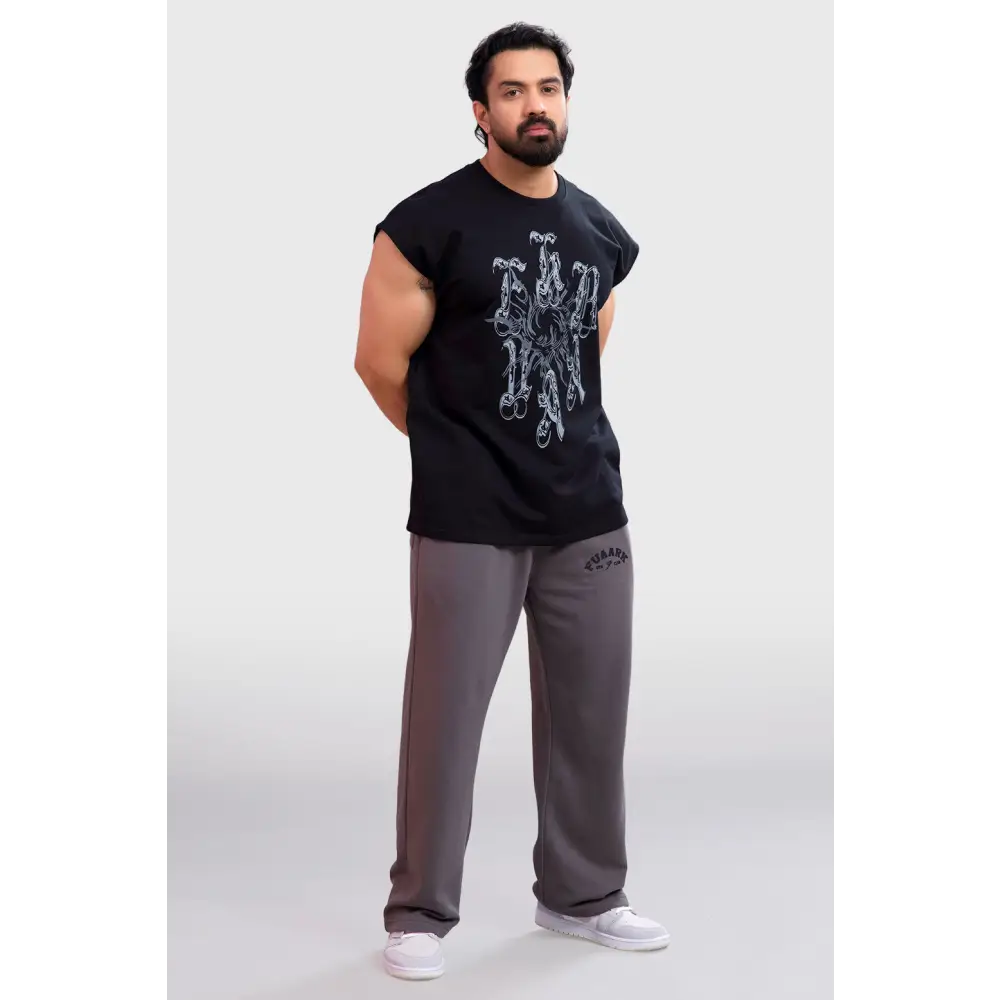 Ash Capsleeves Tank Black - Vest