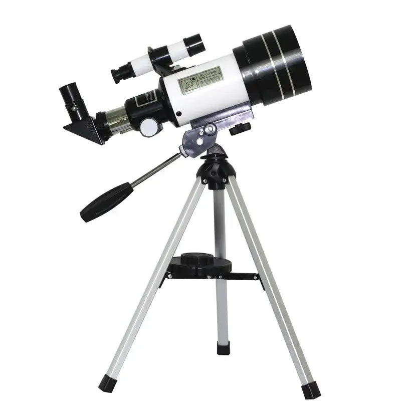 Astronomical Telescope – HD High Magnification with Finder (2 colours available) - White - SS