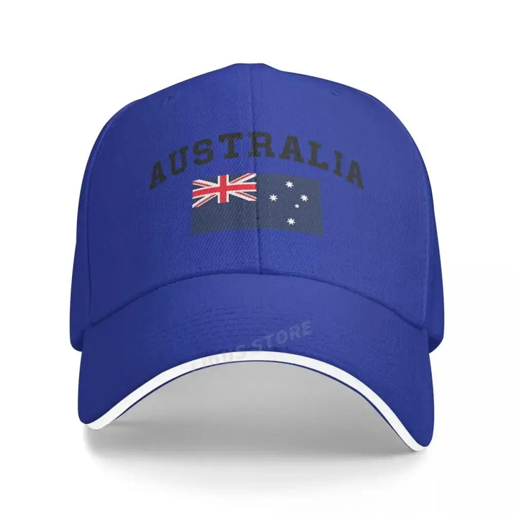 Australia Flag Baseball Cap - Blue - HBC