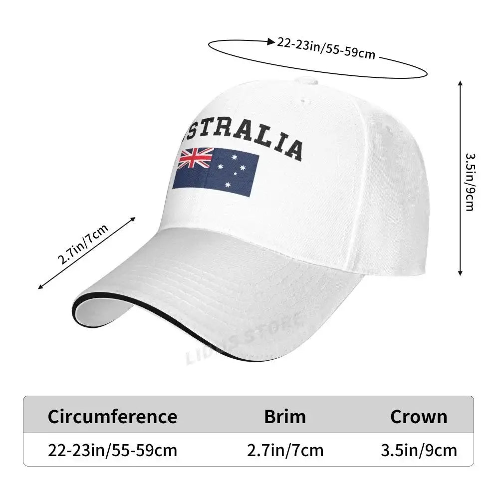 Australia Flag Baseball Cap - HBC