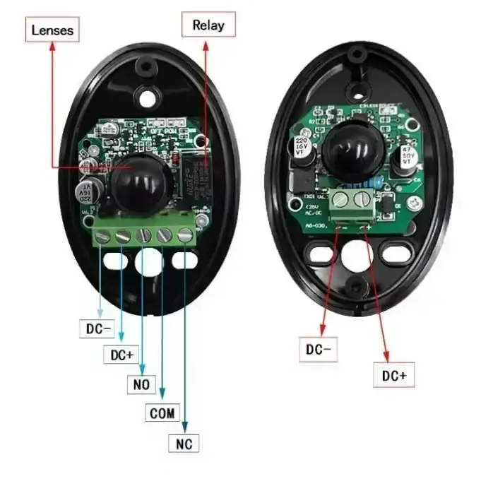 Automated Infrared Safety Gate Sensor - Alarm Sensor - SS