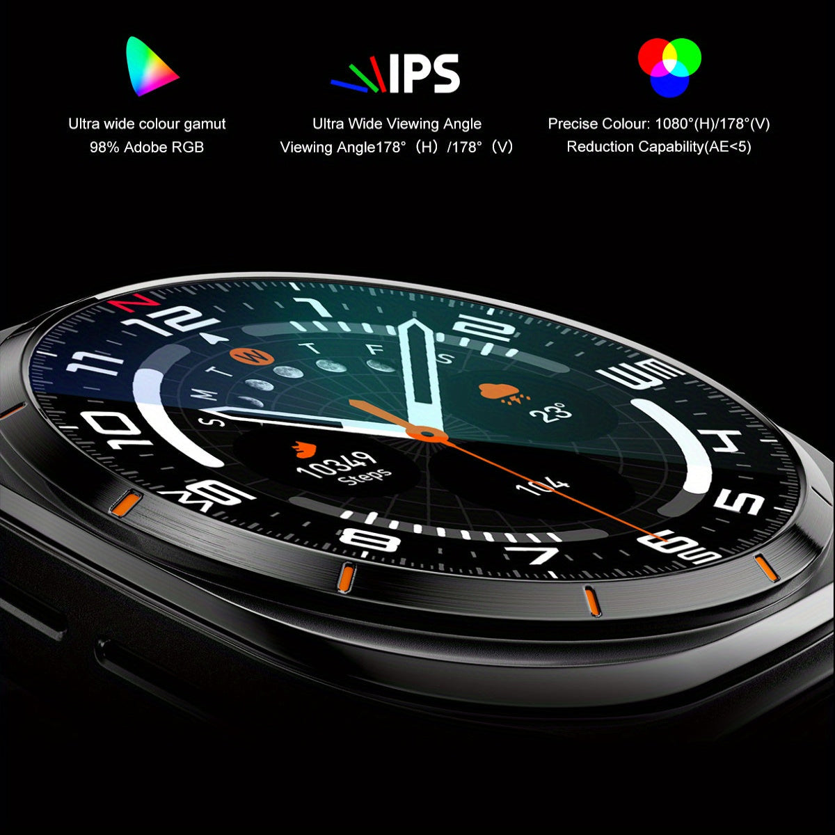 LIGE Smart Watch for Men & Women – 400mAh Battery, 100+ Sports Modes (3 colours available)