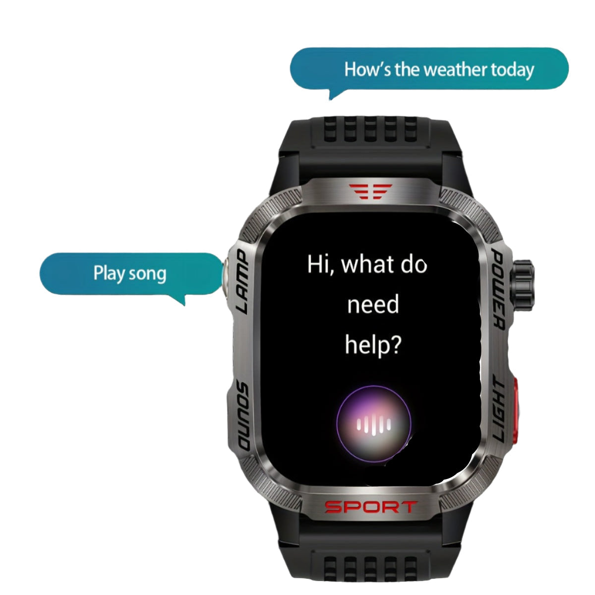 LIGE Smartwatch – HD Touch Display, Wireless Calls, Notifications, Pedometer & Long Battery Life