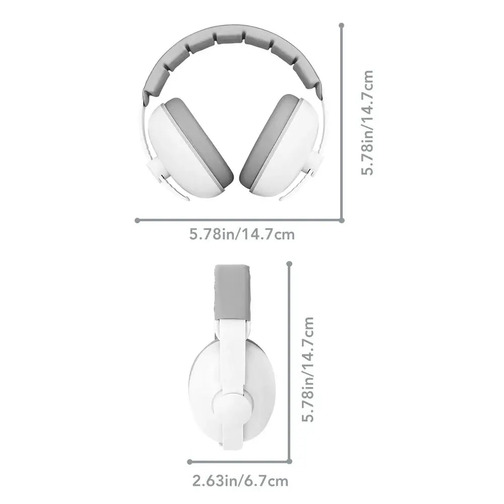 Baby Ear Protection Earmuffs (3 colours available) - HBC