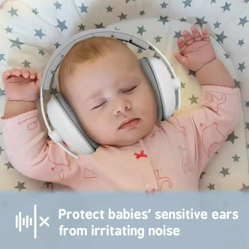 Baby Ear Protection Earmuffs (3 colours available) - HBC