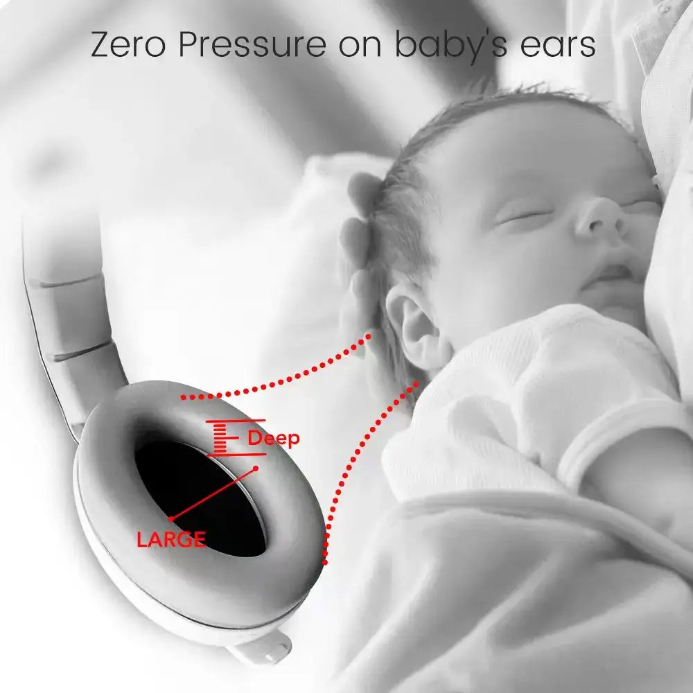Baby Ear Protection Earmuffs (3 colours available) - HBC