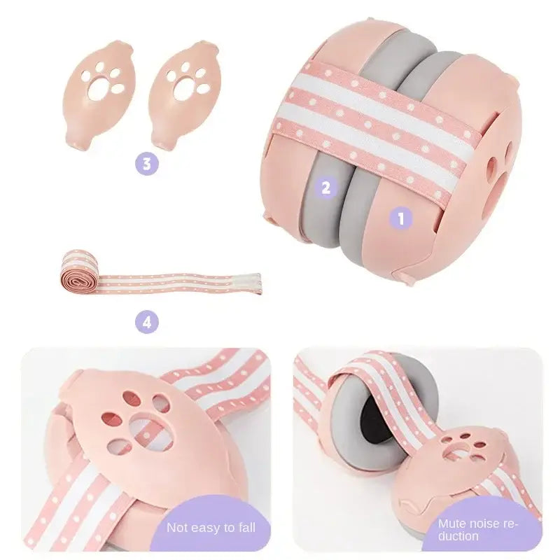 Baby Noise Reduction Earmuffs (various colours available) - HBC