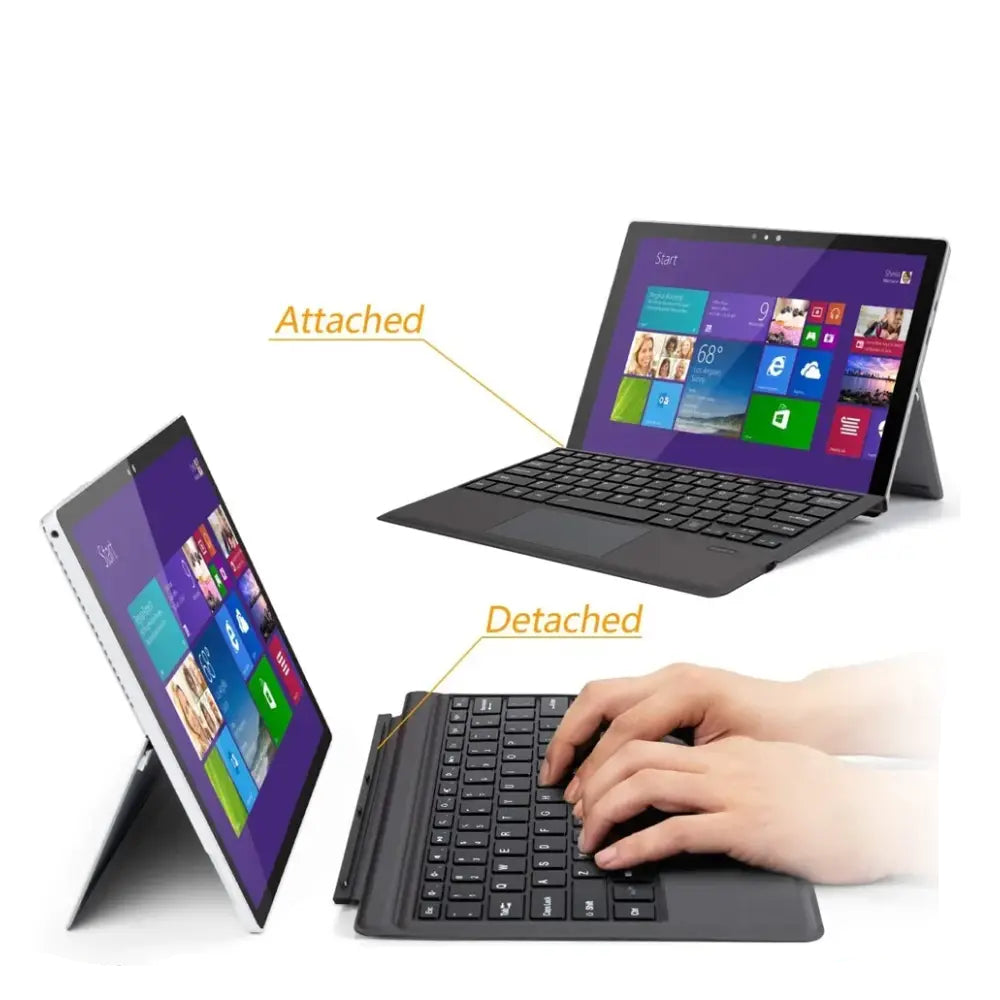 Backlit Bluetooth Keyboard For Microsoft Surface Pro 3 4 5 6 7/7+ 12.3inch,For Surface Pro 8 9 10 11 X 13’’ Keyboard