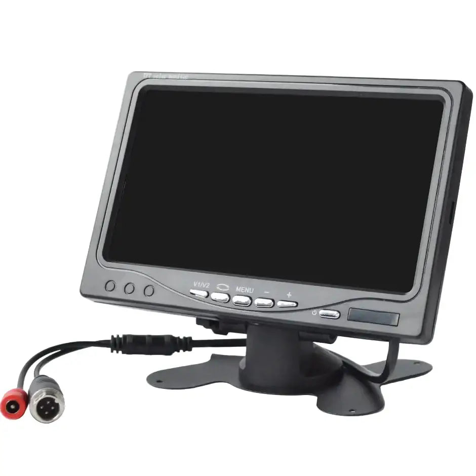 Backup Reverse Camera with 7’’ LCD Monitor – Easy Install 12V/24V CVBS - HBC