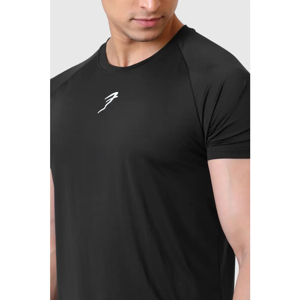 Bare Nylon T-shirt Black - Tshirts