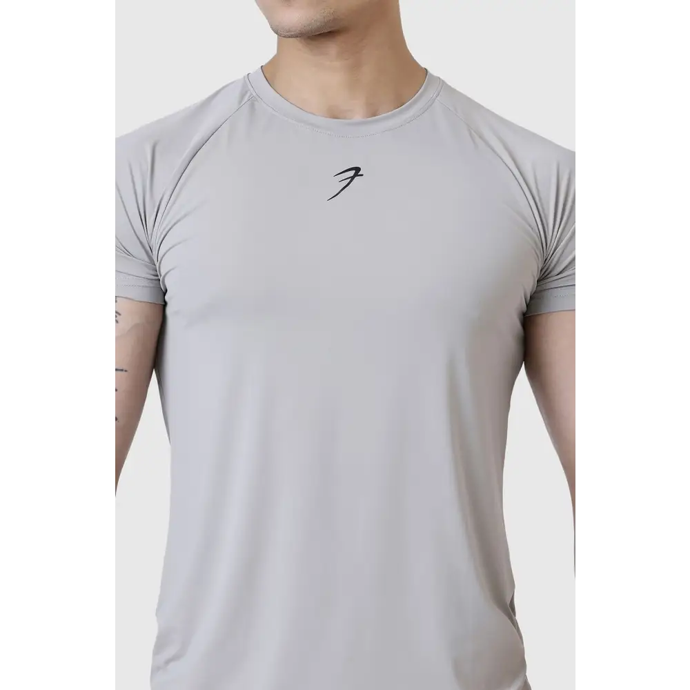 Bare Nylon T-shirt Light Grey - Tshirts