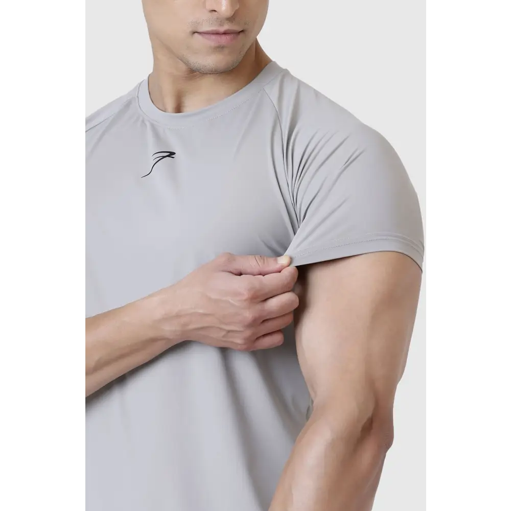 Bare Nylon T-shirt Light Grey - Tshirts