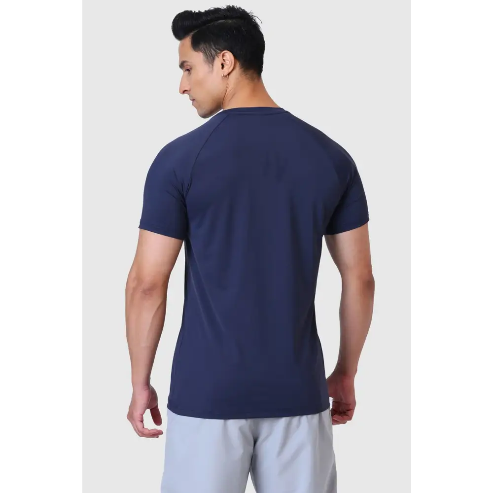 Bare Nylon T-shirt Navy - Tshirts
