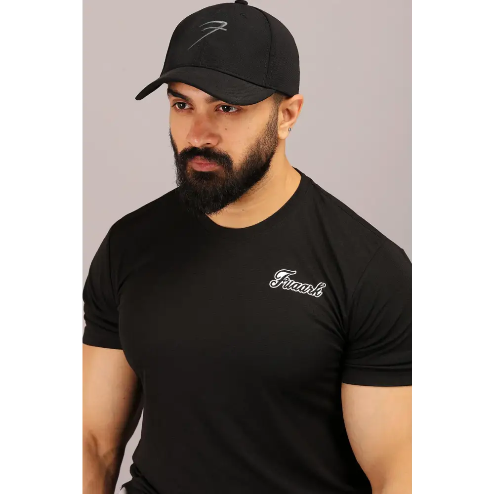 Baseball Cap Black - Free size - Caps