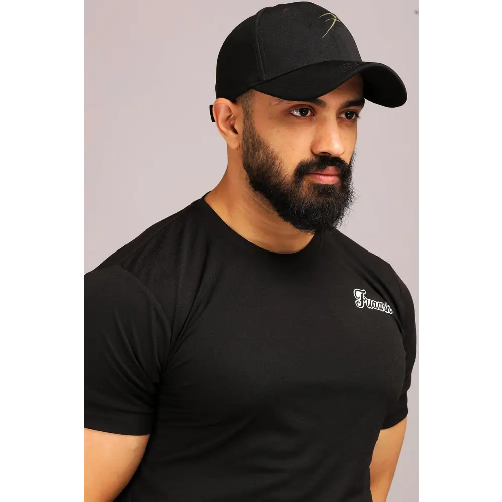 Baseball Cap Black with Olive - Free size - Caps