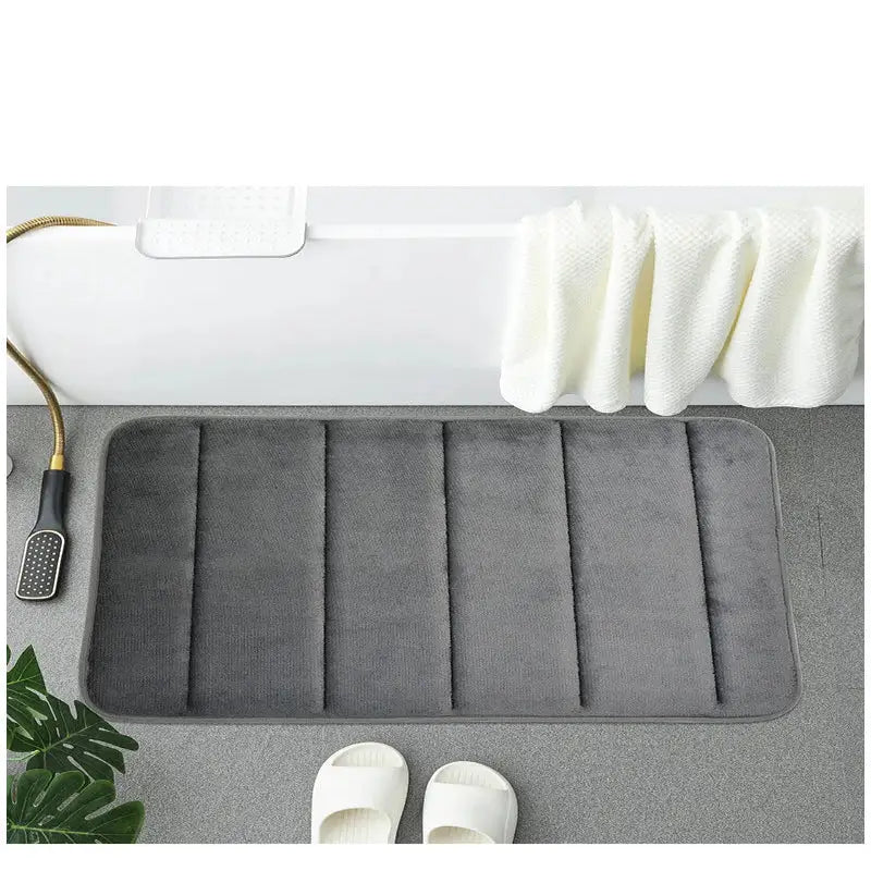 Bathroom Velvet Anti-slip Mat (different colours & sizes available) - SS