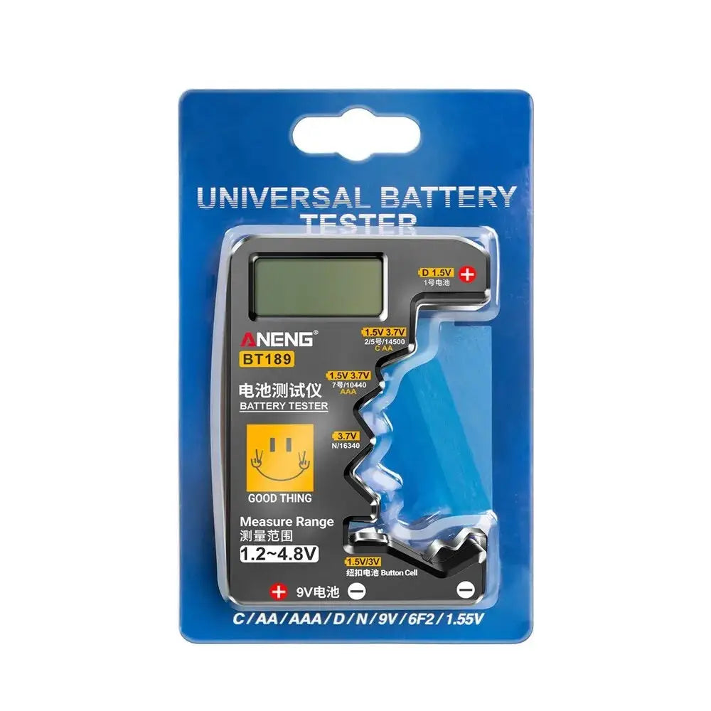 Battery Tester BT189 (AA AAA C D 9V CR2032 14500 16340)