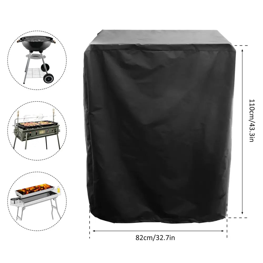 BBQ Grill Cover – Heavy-Duty - 110x83x60cm - SS