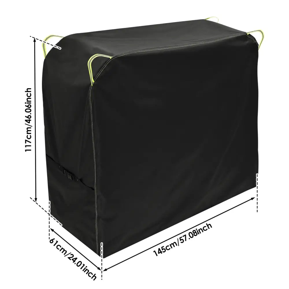 BBQ Grill Cover – Heavy-Duty - 145x61x117cm - SS