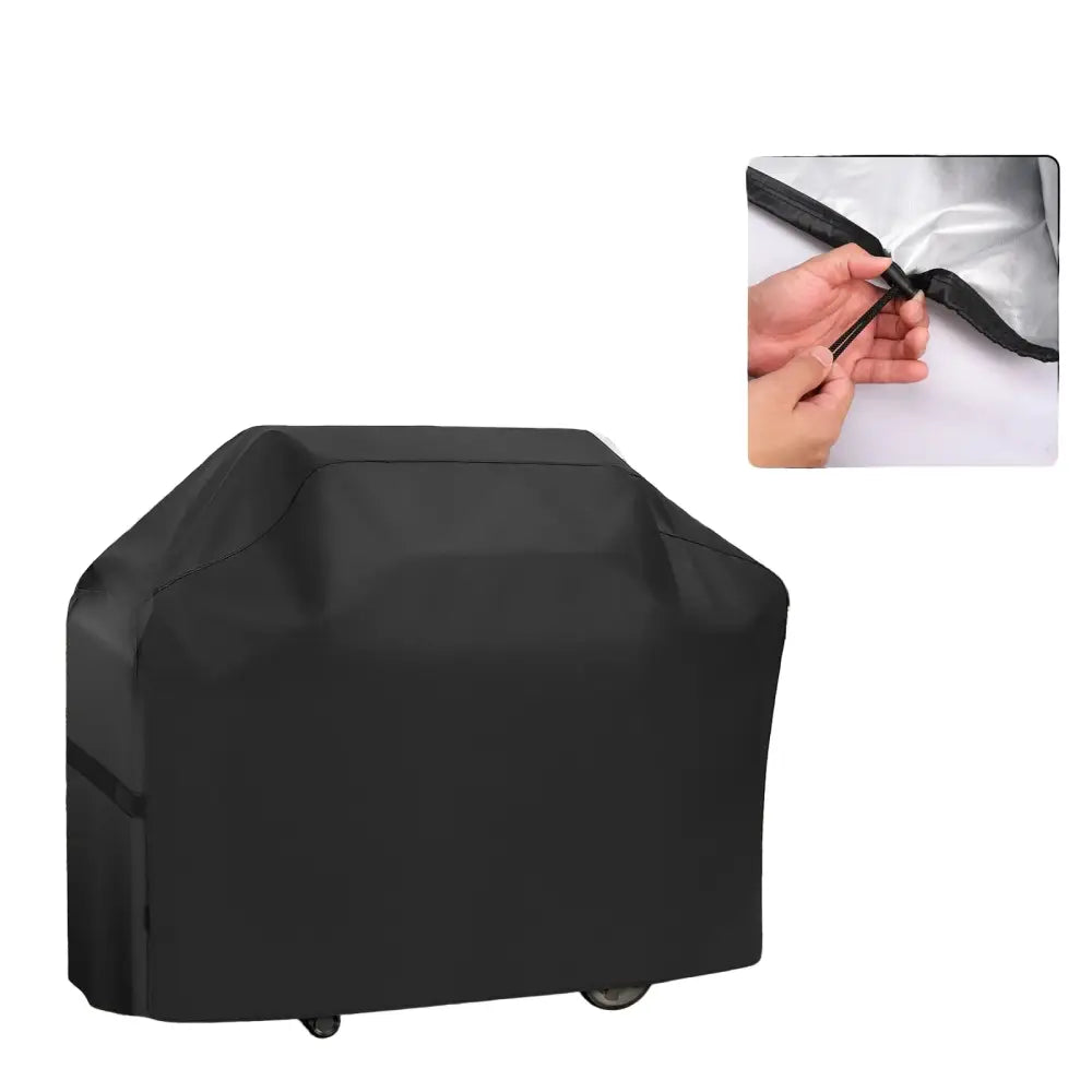 BBQ Grill Cover – Heavy-Duty - Black - SS