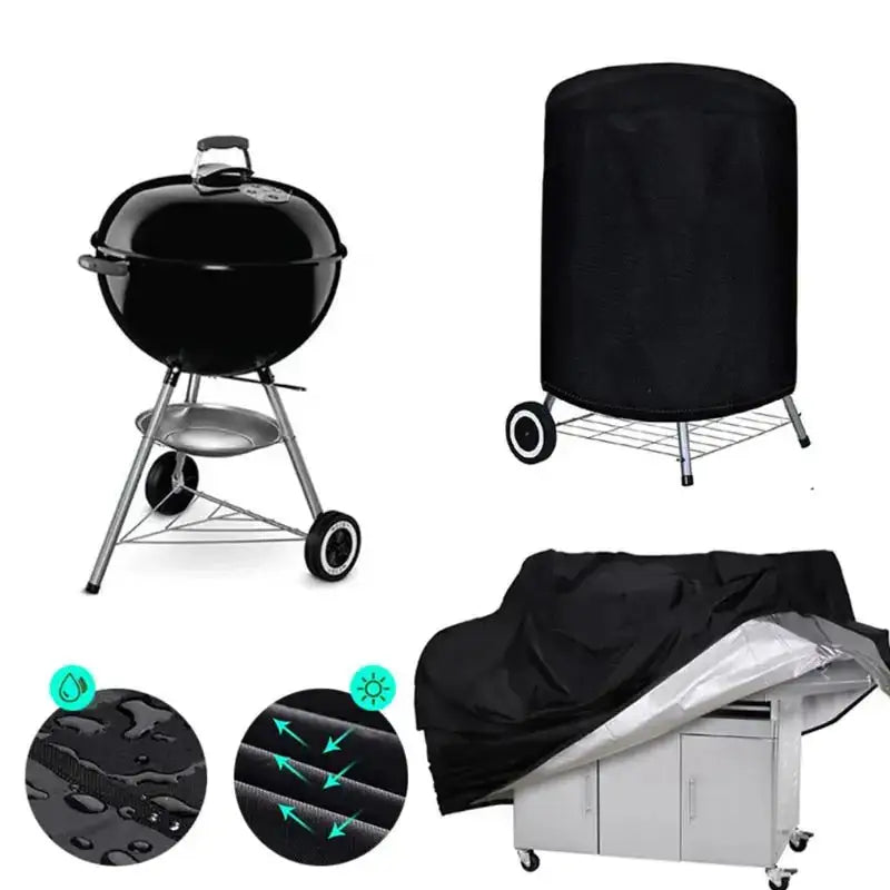 BBQ Grill Cover – Heavy Duty (different sizes available) - SS