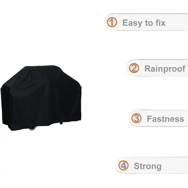 BBQ Grill Cover – Heavy Duty (different sizes available) - SS