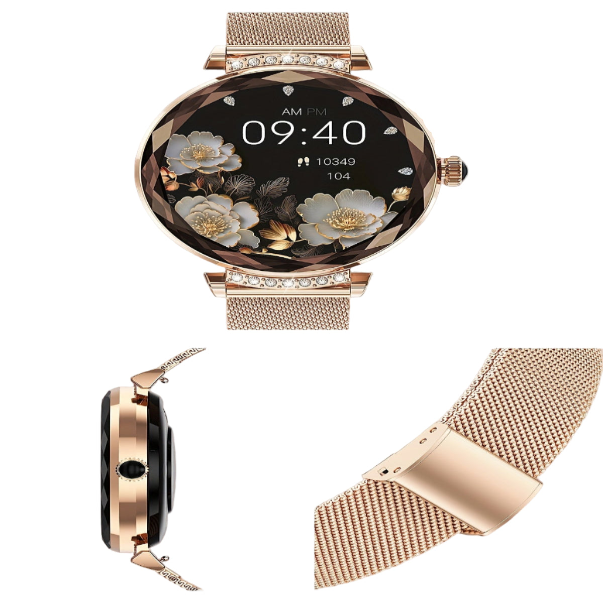 LIGE Women's Smart Watch – HD Display, Sports Tracker (2 colours available)