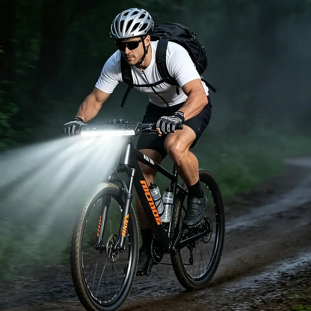 Bicycle Light Front 10000Lumen Bike Light 10000mAh Waterproof Flashlight Type-C Charging MTB Road Cycling Lamp