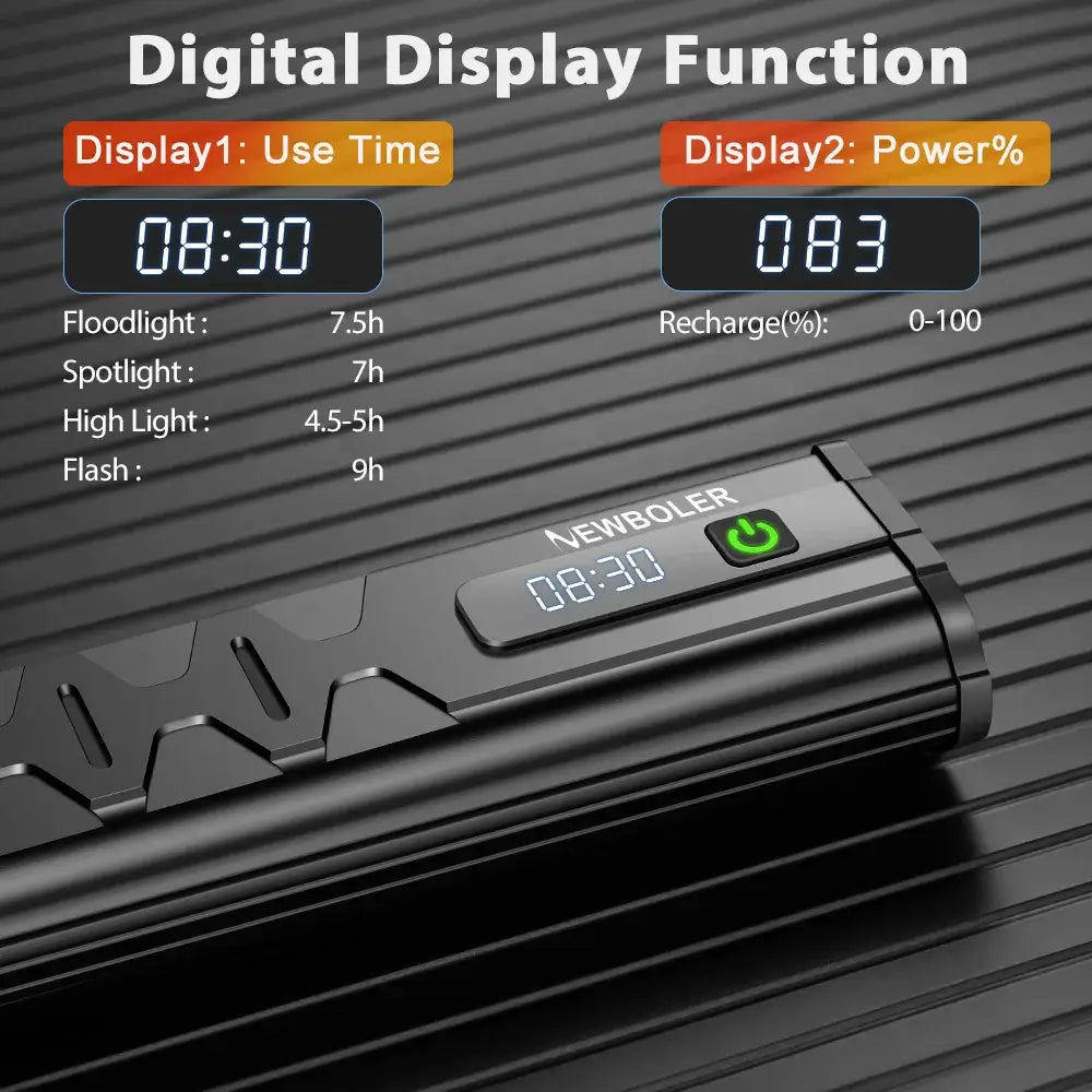 Bicycle Light Front 10000Lumen Bike Light 10000mAh Waterproof Flashlight Type-C Charging MTB Road Cycling Lamp