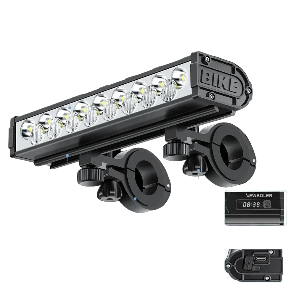 Bicycle Light Front 10000Lumen Bike Light 10000mAh Waterproof Flashlight Type-C Charging MTB Road Cycling Lamp
