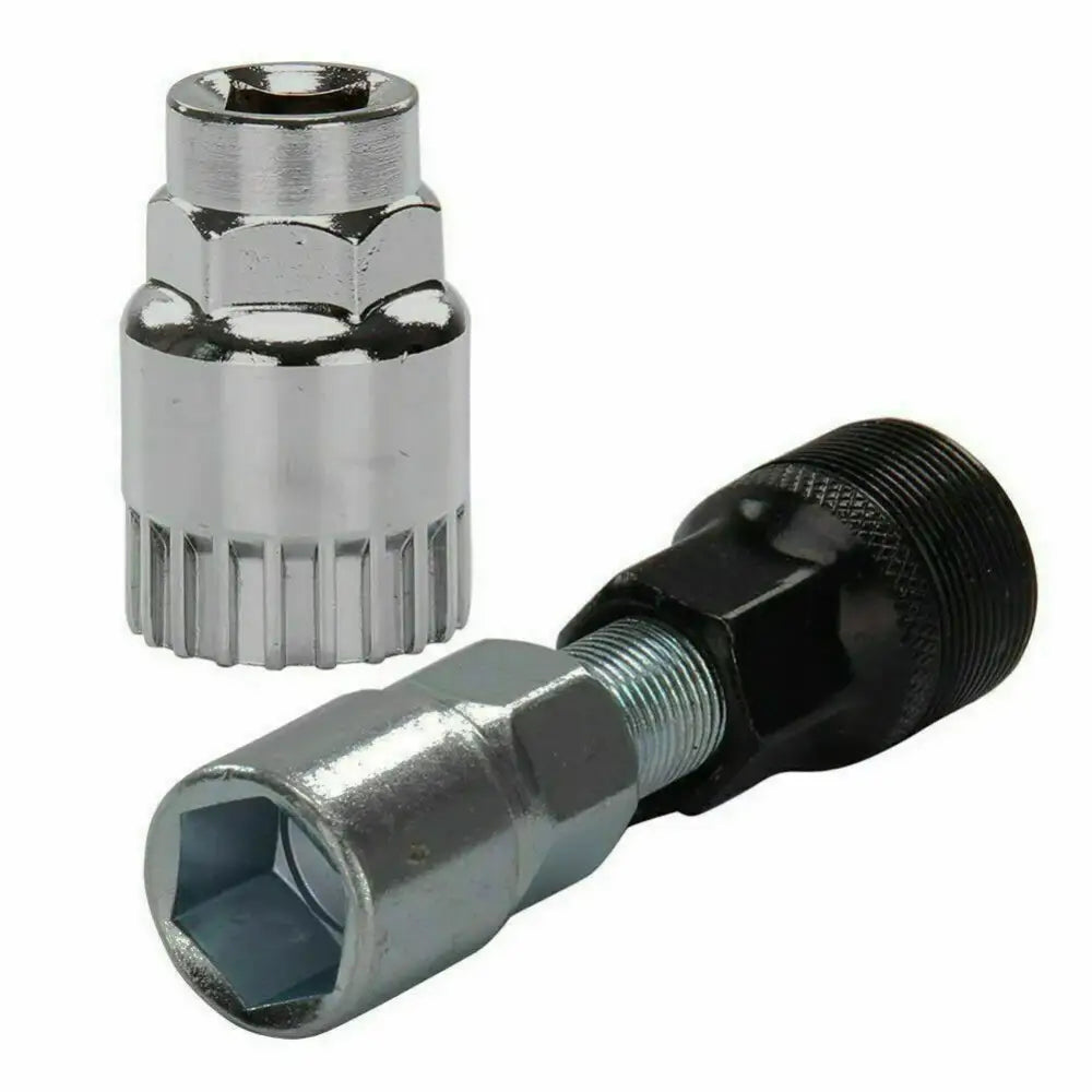 Bicycle Repair Tool Bike Extractor + Spoke Wrench + Chain Breaker + Bottom Bracket/Freewheel Removal Tool + Wrench