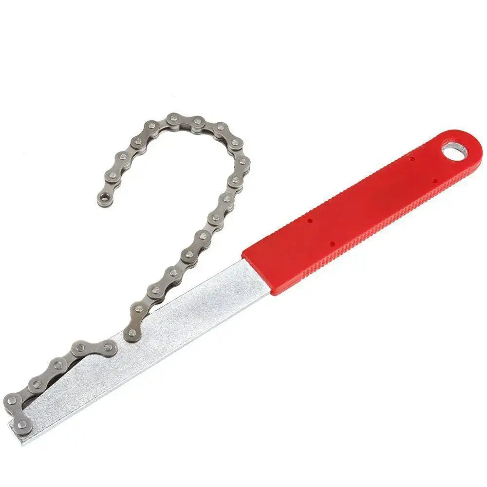 Bicycle Repair Tool Bike Extractor + Spoke Wrench + Chain Breaker + Bottom Bracket/Freewheel Removal Tool + Wrench