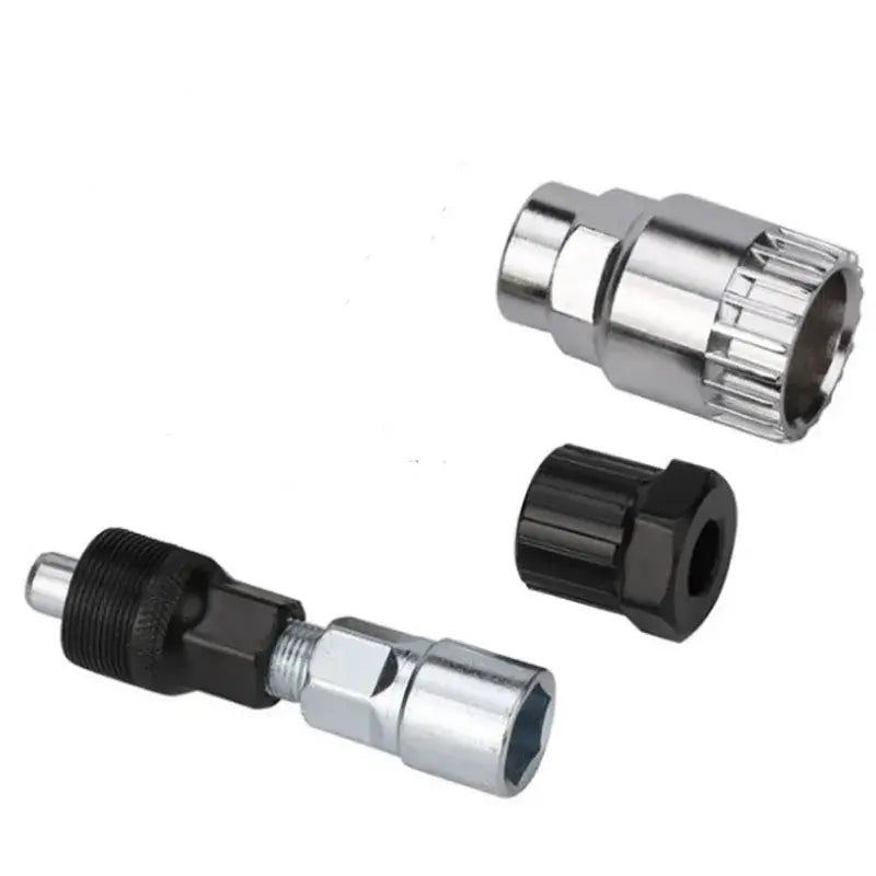 Bicycle Repair Tool Bike Extractor + Spoke Wrench + Chain Breaker + Bottom Bracket/Freewheel Removal Tool + Wrench
