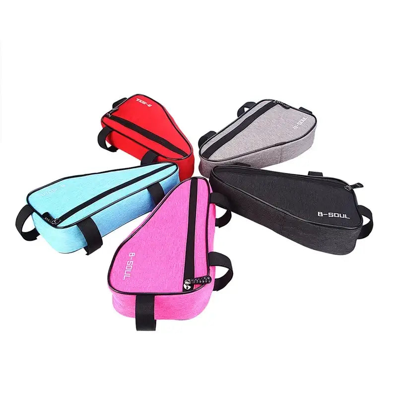 Bicycle Triangle Bag Bike Front Tube Frame Saddle Storage Bags MTB Cycling Pouch Durable Bike Versatile Bag Bicycle