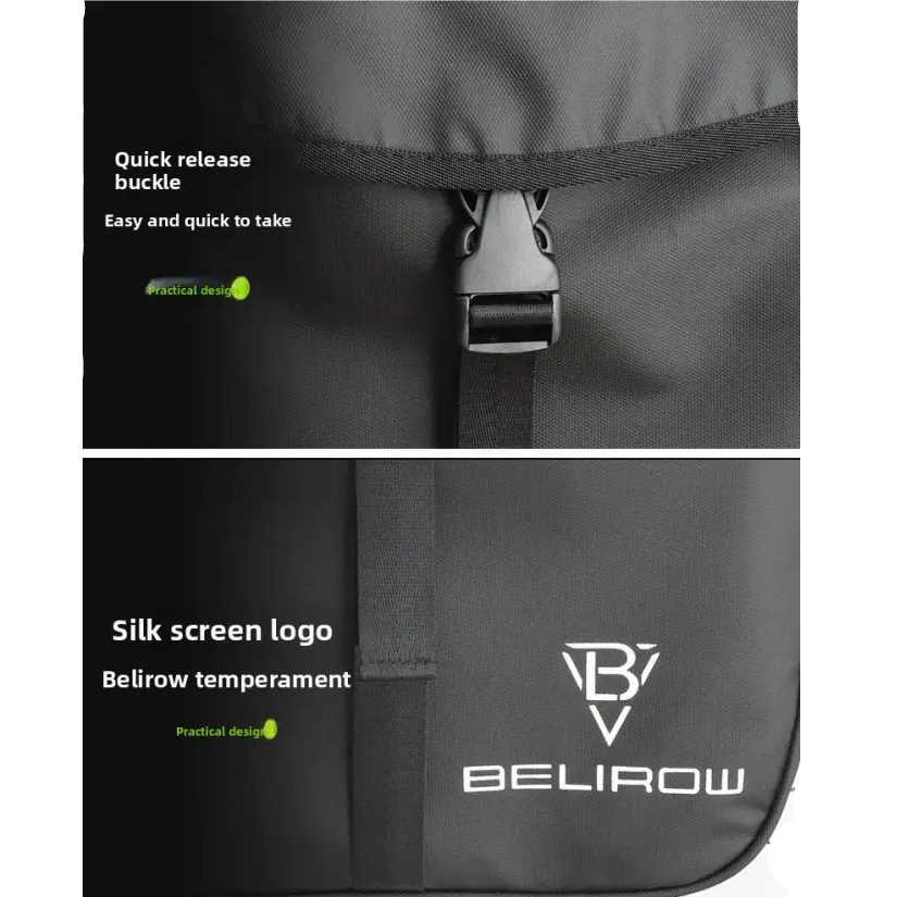 Bike Bag Accessories Panniers for Bicycle Rear Rack 25/34L Waterproof Mountain Electric Bike Saddle Bags for Cycling