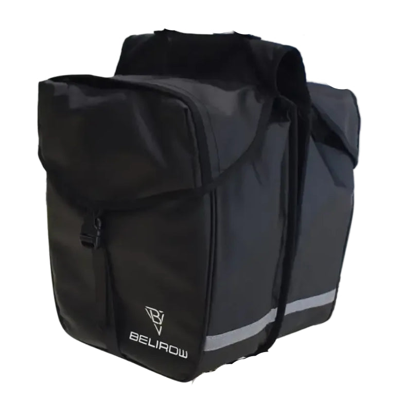 Bike Bag Accessories Panniers for Bicycle Rear Rack 25/34L Waterproof Mountain Electric Bike Saddle Bags for Cycling