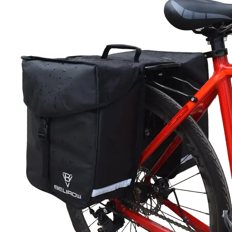 Bike Bag Accessories Panniers for Bicycle Rear Rack 25/34L Waterproof Mountain Electric Bike Saddle Bags for Cycling