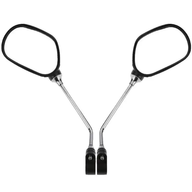 Bike Rearview Mirror 360° Adjustable with Reflector - Black - SS