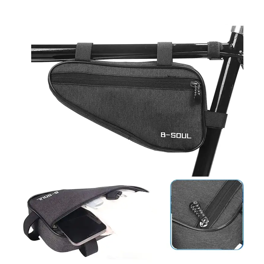 Bike Repair Kit Bicycle Tube Bag with Mini Pump 16-in-1 Multi-Tool Tire Lever Patches Emergency Tool Set for MTB Bike