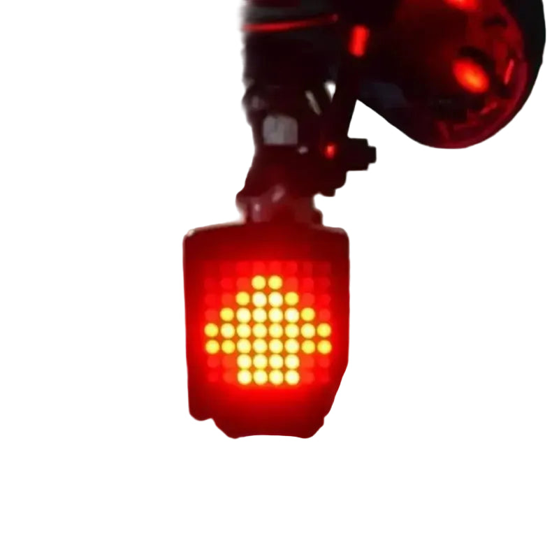 Bike Wireless Warning Tail Light Remote Bicycle Lights USB Rechargeable Bicycle Control Turn Signal Brake Light Riding
