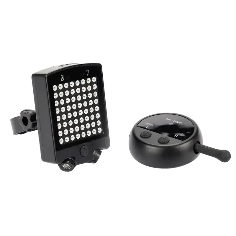 Bike Wireless Warning Tail Light Remote Bicycle Lights USB Rechargeable Bicycle Control Turn Signal Brake Light Riding