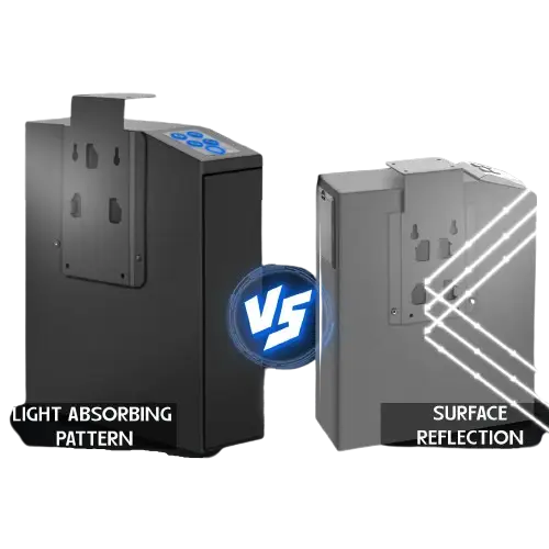 Biometric Handgun Safe with Fingerprint & PIN - Handgun Gun Safe - SS