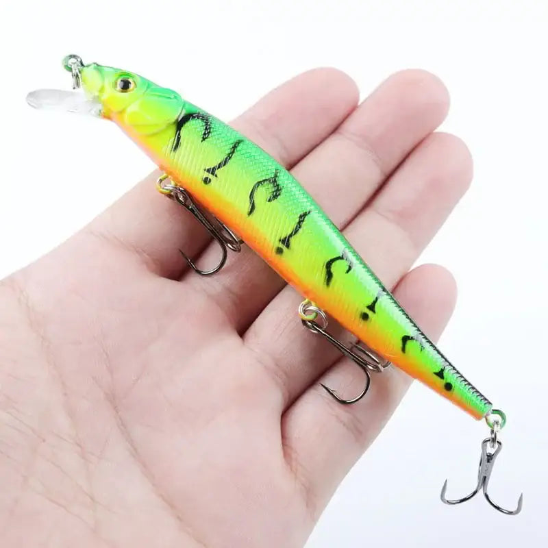 Bionic Hard Fishing Lure with 3D Eyes (11.5cm/14g) – 5/10pcs - SS